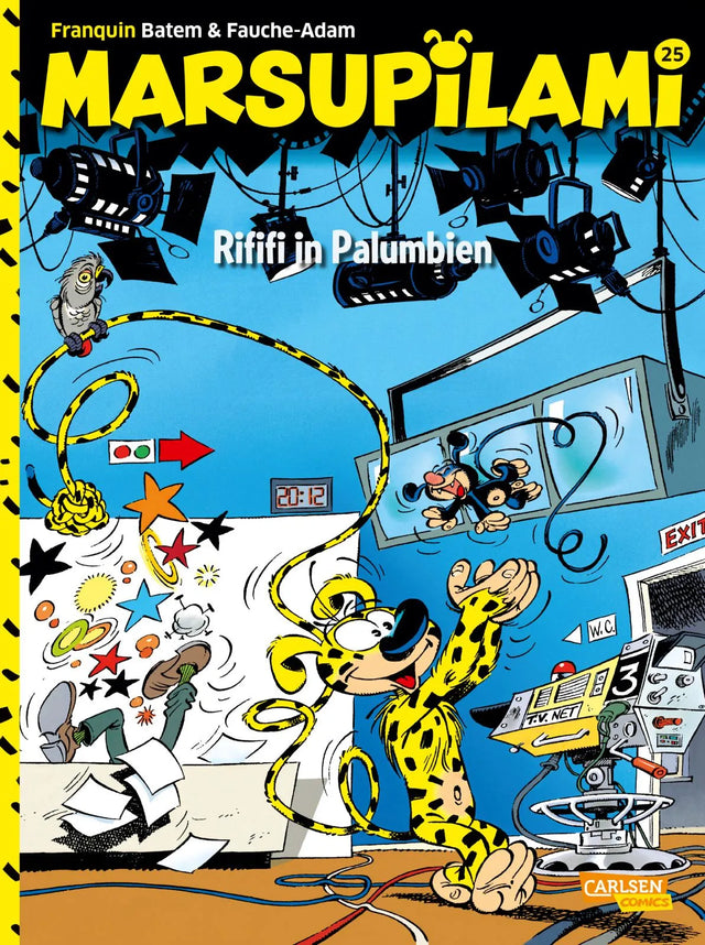 Buchcover von 'Marsupilami 25: Rififi in Palumbien' - Taschenbuch von Yann
