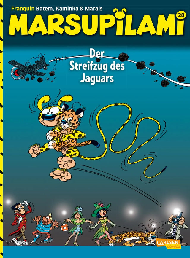 Buchcover von 'Marsupilami 28: Der Streifzug des Jaguars' - Taschenbuch von André Franquin