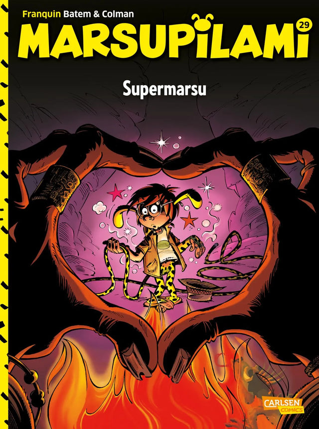 Buchcover von 'Marsupilami 29: Supermarsu' - Taschenbuch von André Franquin