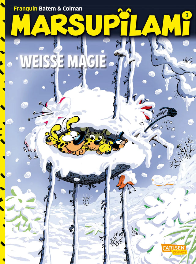 Buchcover von 'Marsupilami 3: Weiße Magie' - Taschenbuch von André Franquin