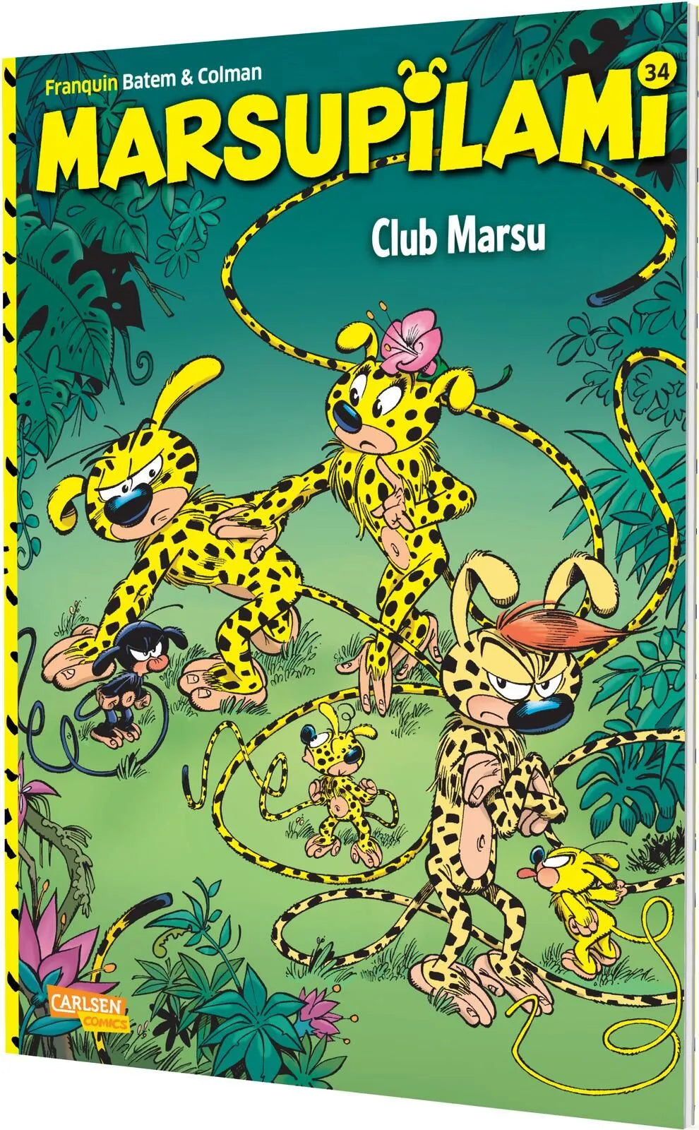 Cover: Marsupilami 34: Club Marsu (Taschenbuch) von André Franquin