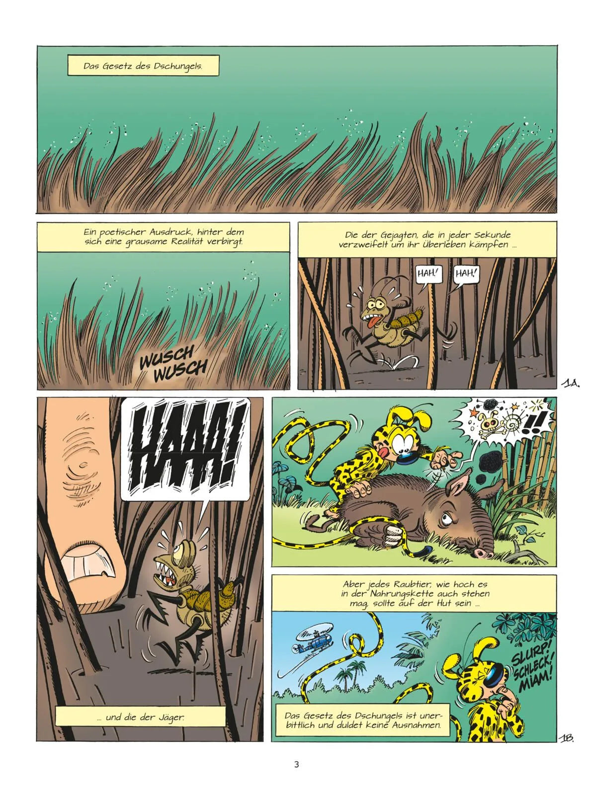 Detailansicht: Marsupilami 35: Die letzte Jagd (Taschenbuch)