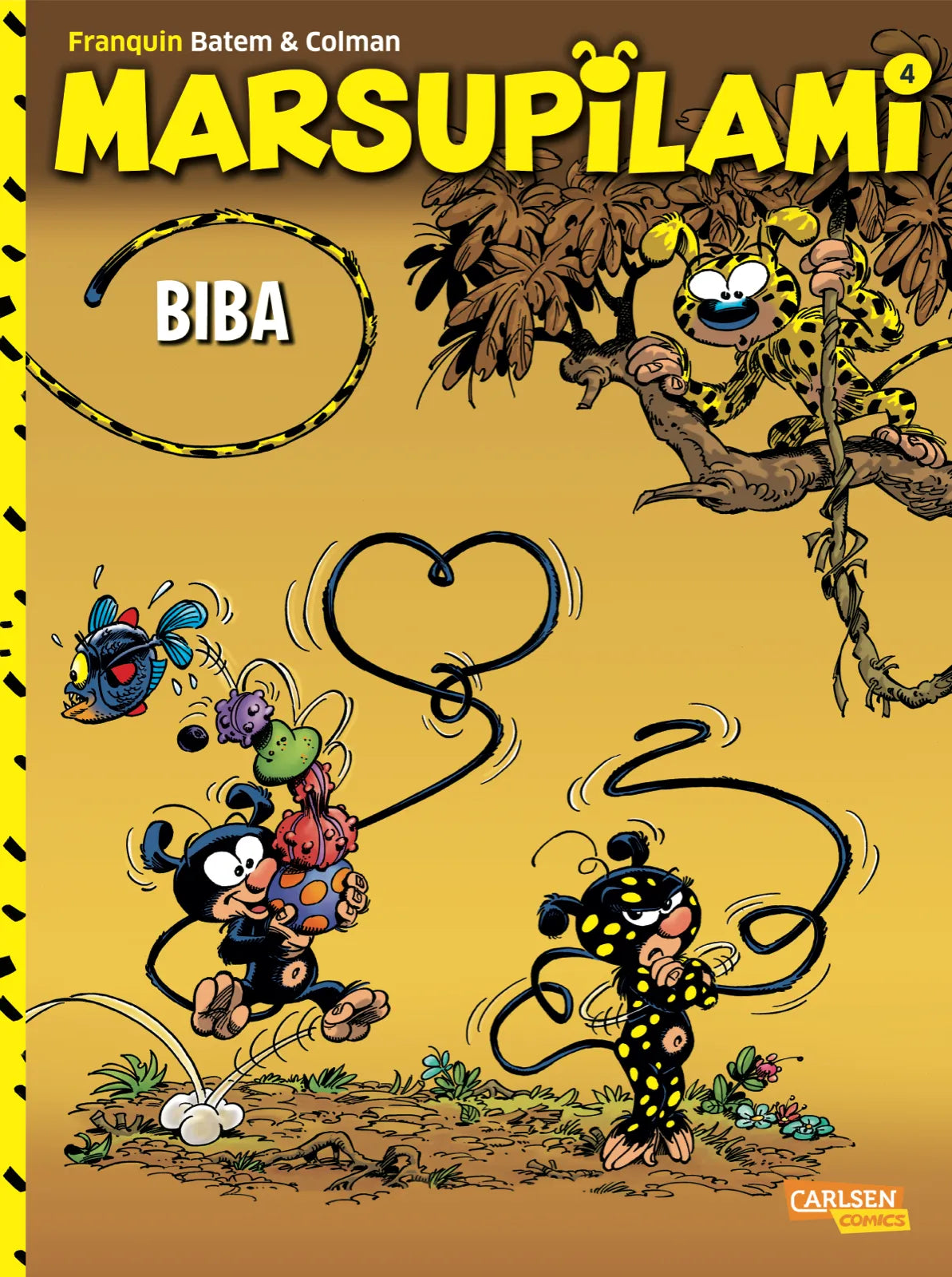 Buchcover von 'Marsupilami 4: Biba' - Taschenbuch von André Franquin