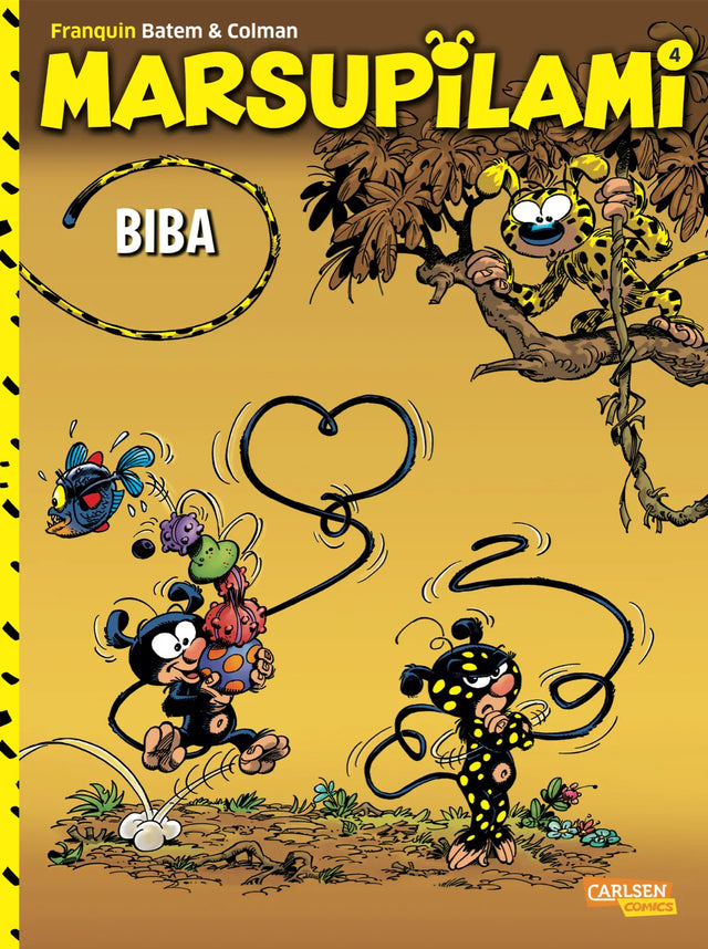 Buchcover von 'Marsupilami 4: Biba' - Taschenbuch von André Franquin