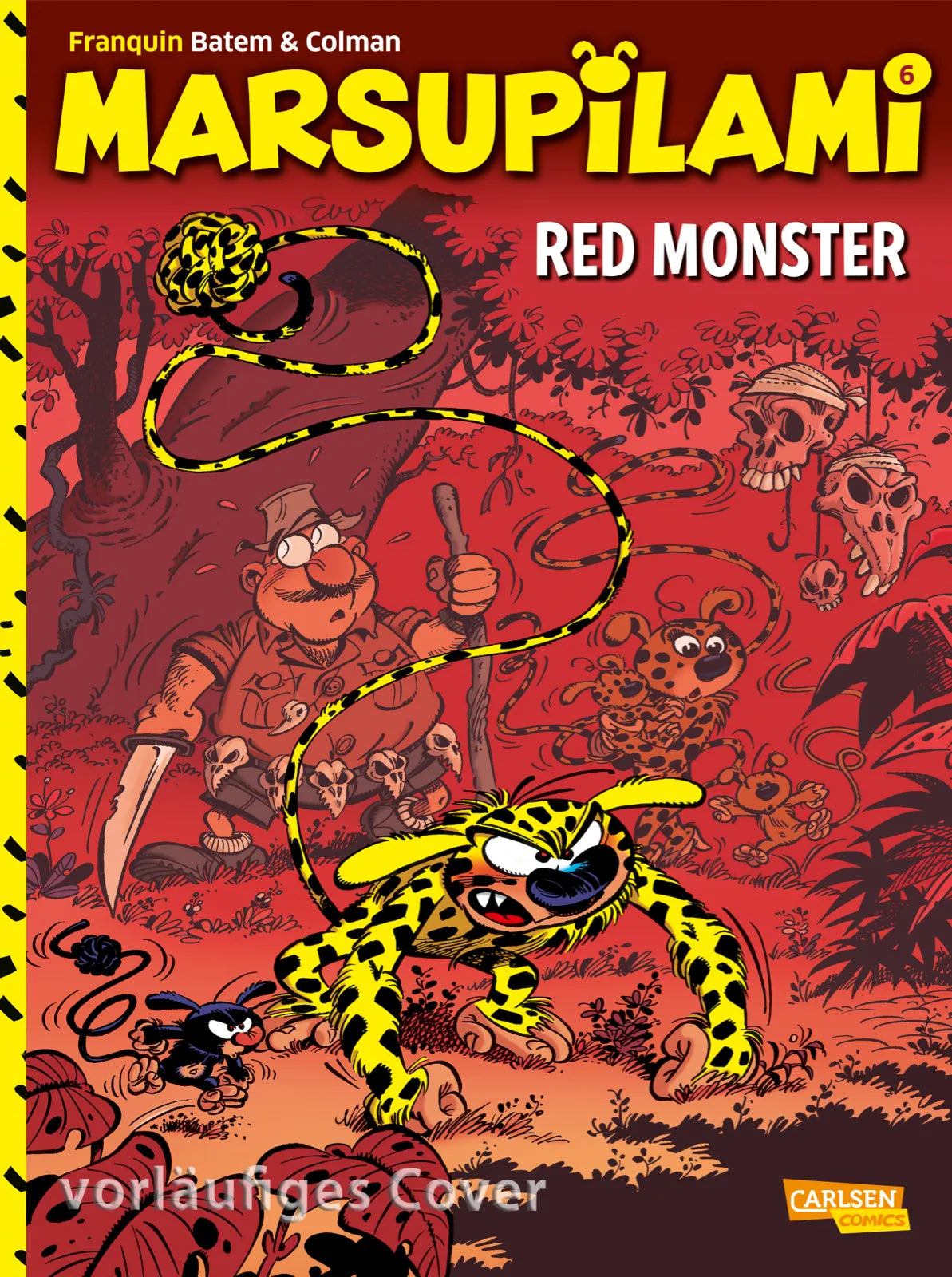 Buchcover von 'Marsupilami 6: Red Monster' - Taschenbuch von Stéphan Colman
