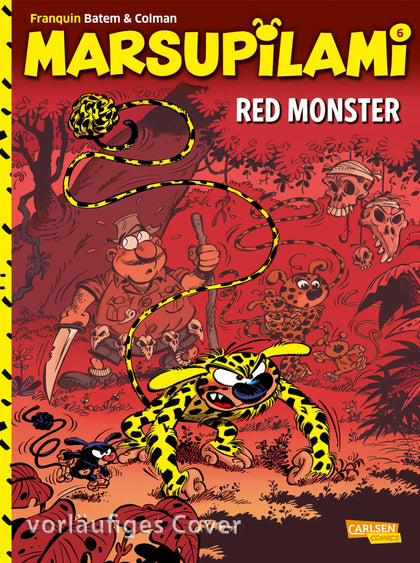 Buchcover von 'Marsupilami 6: Red Monster' - Taschenbuch von Stéphan Colman