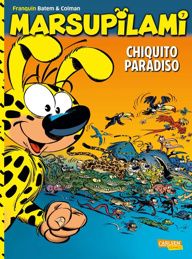 Buchcover von 'Marsupilami 7: Chiquito Paradiso' - Taschenbuch von Stéphan Colman
