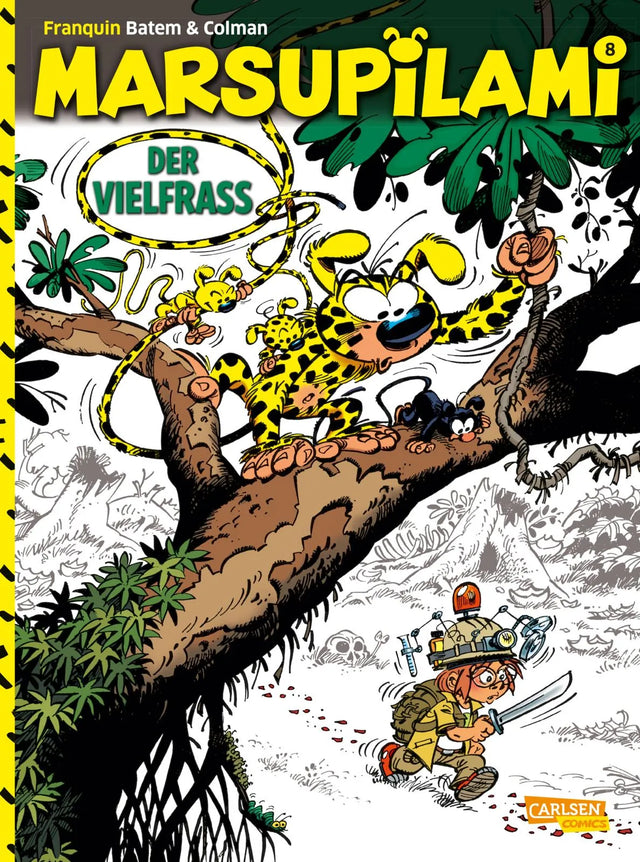 Buchcover von 'Marsupilami 8: Der Vielfraß' - Taschenbuch von Stéphan Colman