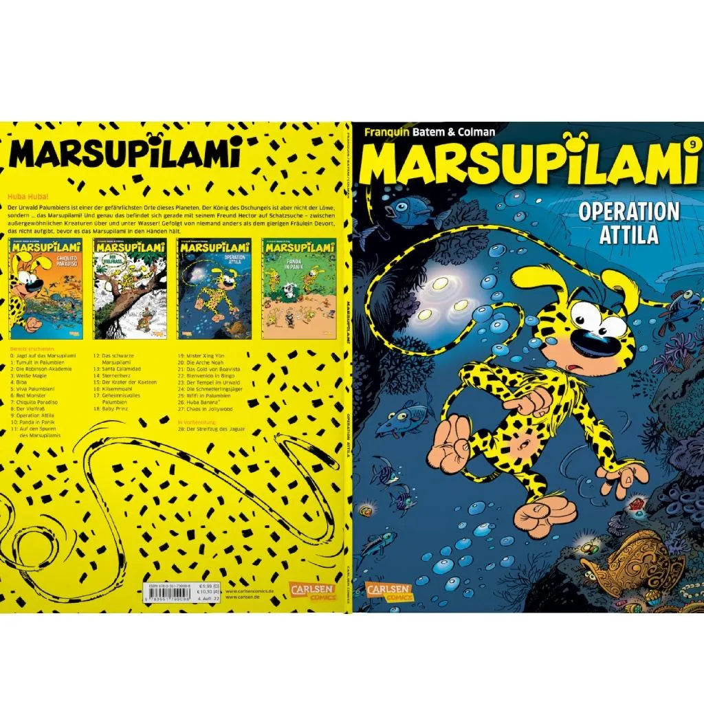 André Franquin - Marsupilami 9: Operation Attila