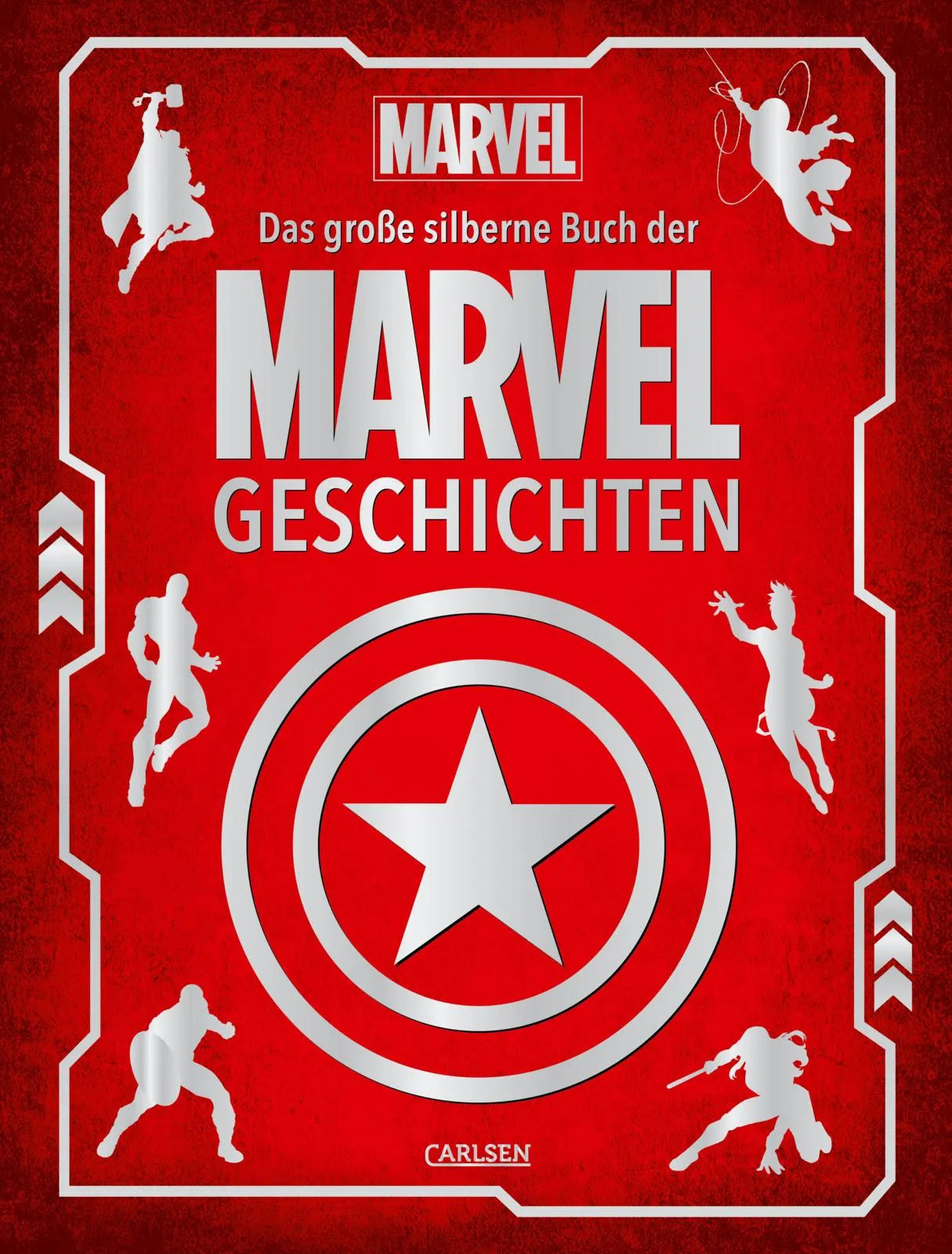 Buchcover von 'Marvel: Das große silberne Buch der MARVEL-Geschichten' - Gebundene Ausgabe von Walt Disney