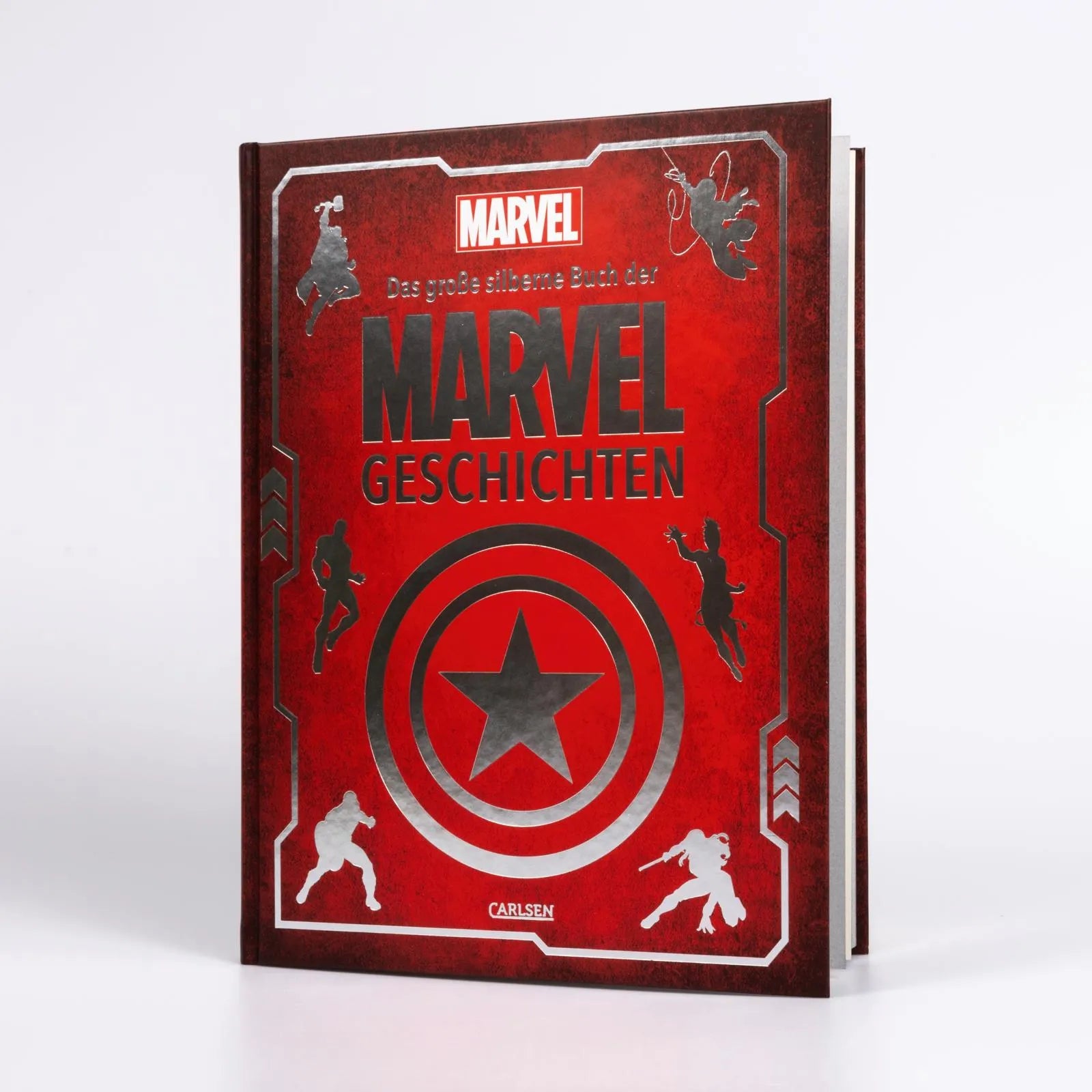 Produktansicht: Marvel: Das große silberne Buch der MARVEL-Geschichten (Gebundene Ausgabe)