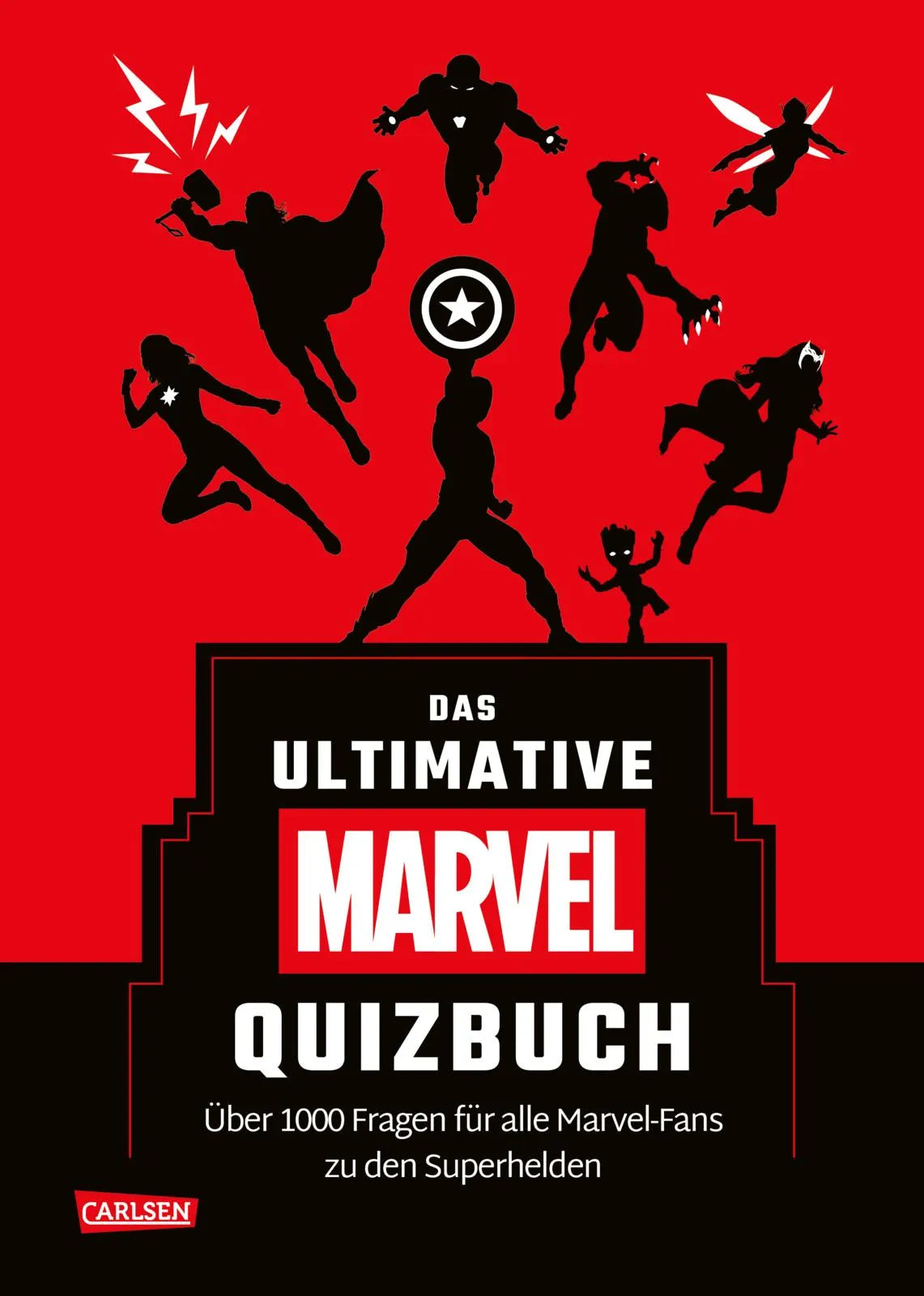 Buchcover von 'Marvel: Das ultimative MARVEL Quizbuch' - Gebundene Ausgabe von Susie Rae