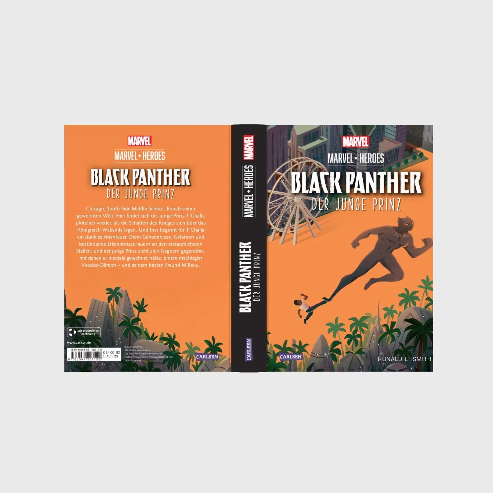 Detailansicht: Marvel Heroes 4: Black Panther 1 - Der junge Prinz (Hardcover)