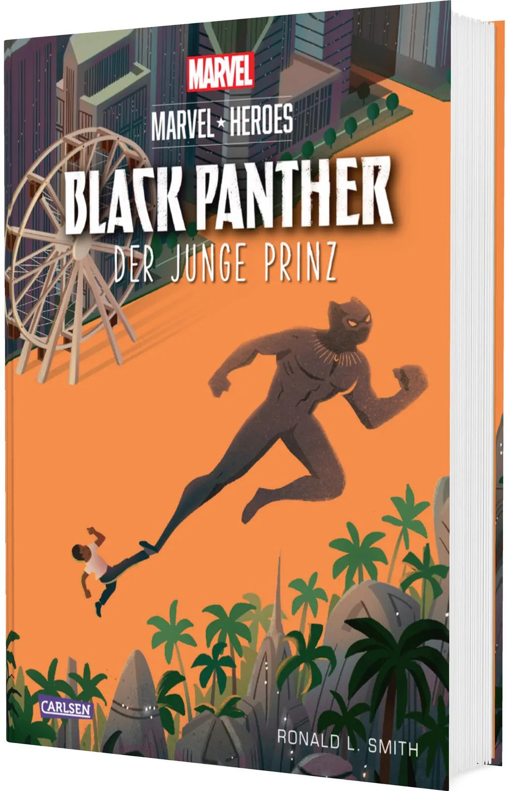 Cover: Marvel Heroes 4: Black Panther 1 - Der junge Prinz (Hardcover) von Ronald L. Smith