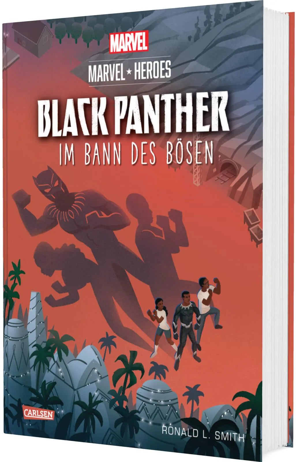 Buchcover von 'Marvel Heroes 5: Marvel Heroes: Black Panther 2 - Im Bann des Bösen' - Gebundene Ausgabe von Ronald L. Smith