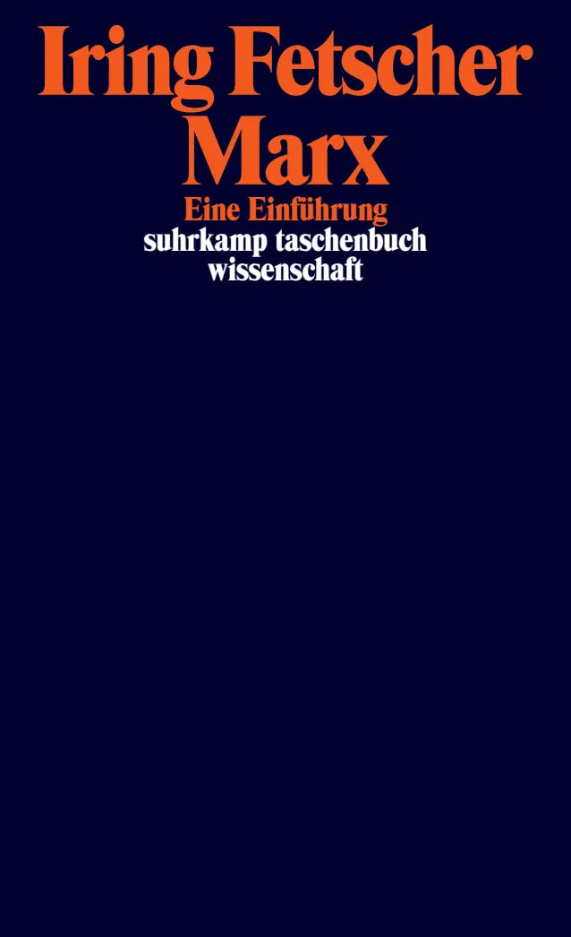 Buchcover von 'Marx' - Taschenbuch von Iring Fetscher