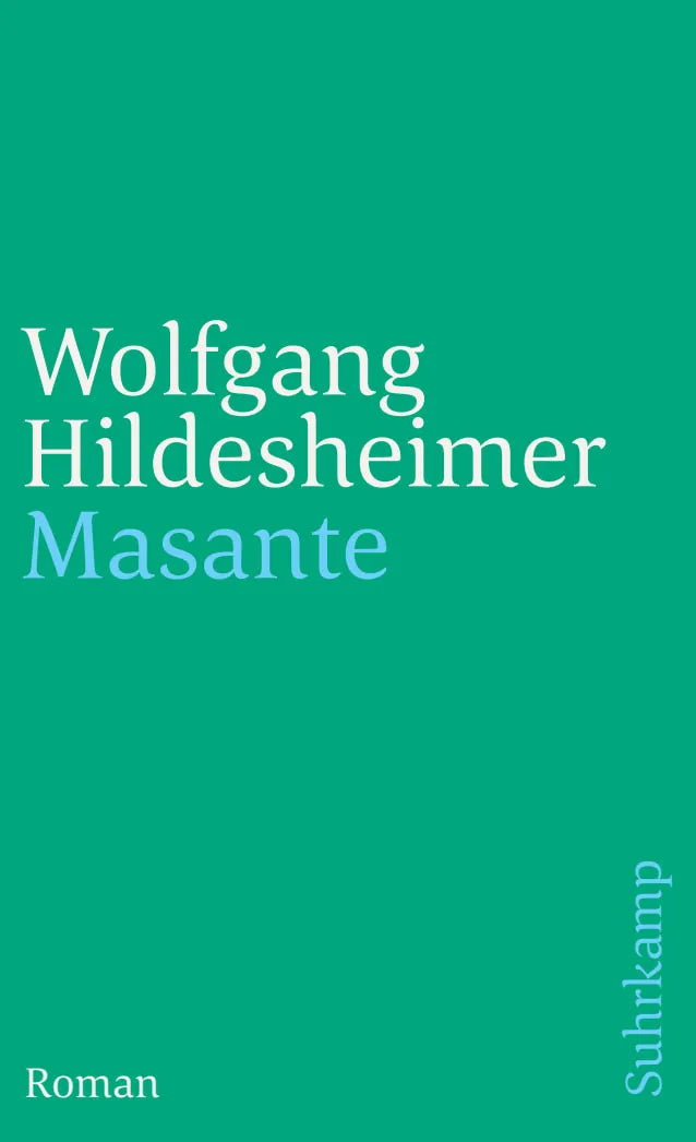 Buchcover von 'Masante' - Taschenbuch von Wolfgang Hildesheimer