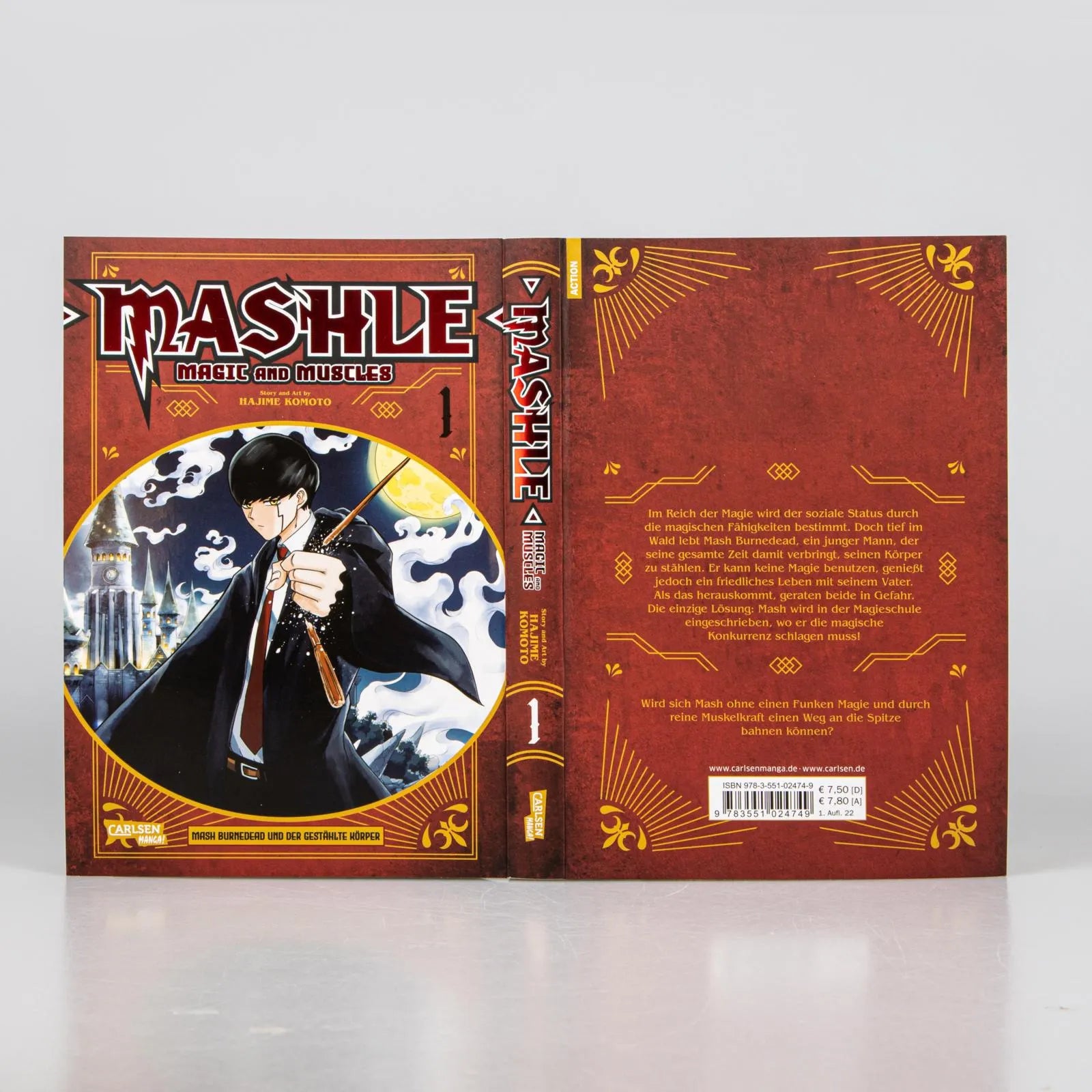 Produktansicht: Mashle: Magic and Muscles 1 (Taschenbuch)