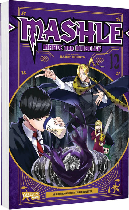 Buchcover von 'Mashle: Magic and Muscles 12' - Taschenbuch von Hajime Komoto