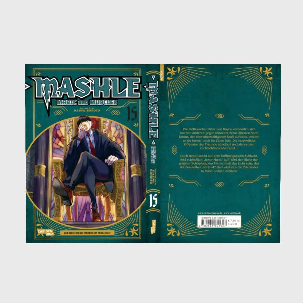 Produktansicht: Mashle: Magic and Muscles 15 (Taschenbuch)