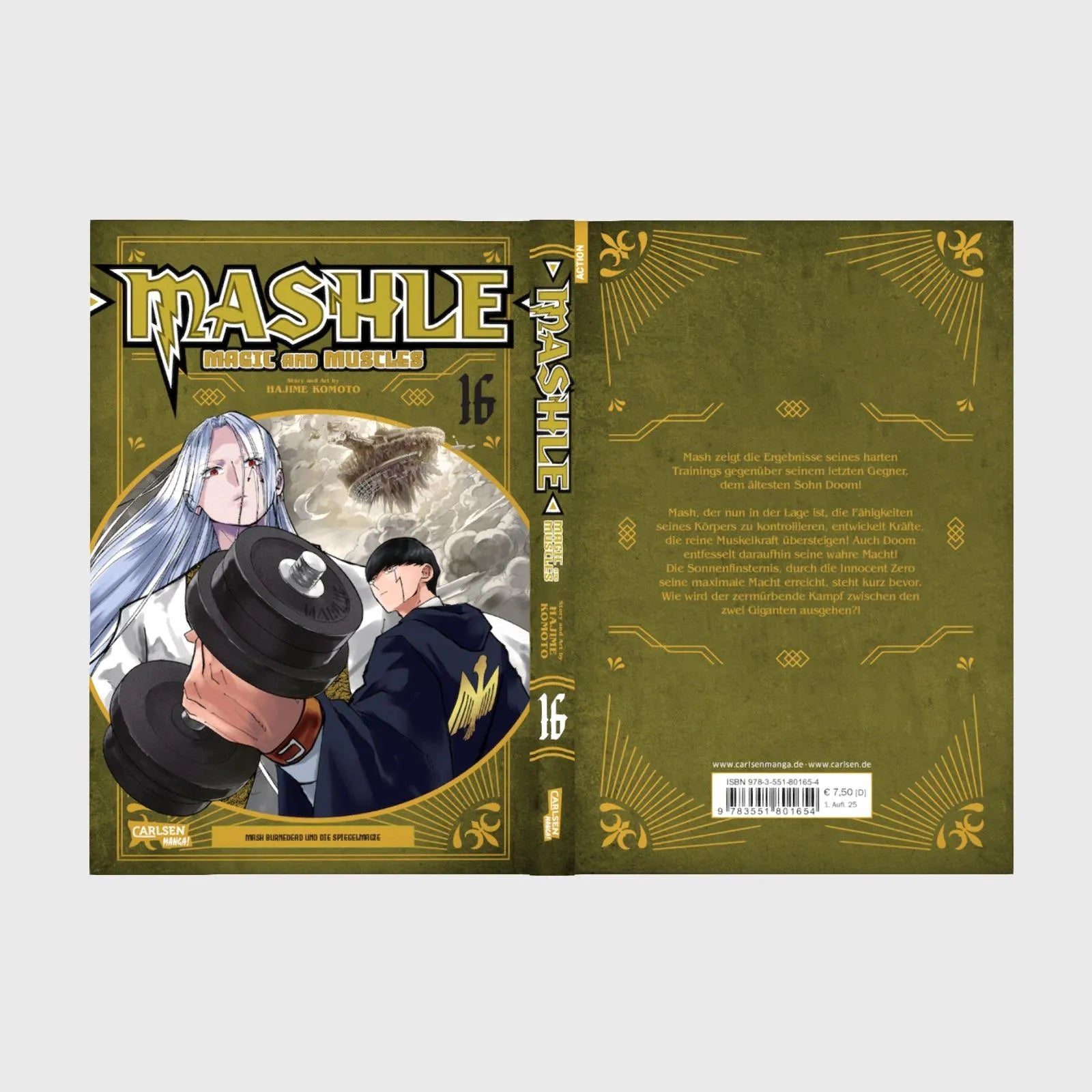 Produktansicht: Mashle: Magic and Muscles 16 (Taschenbuch)