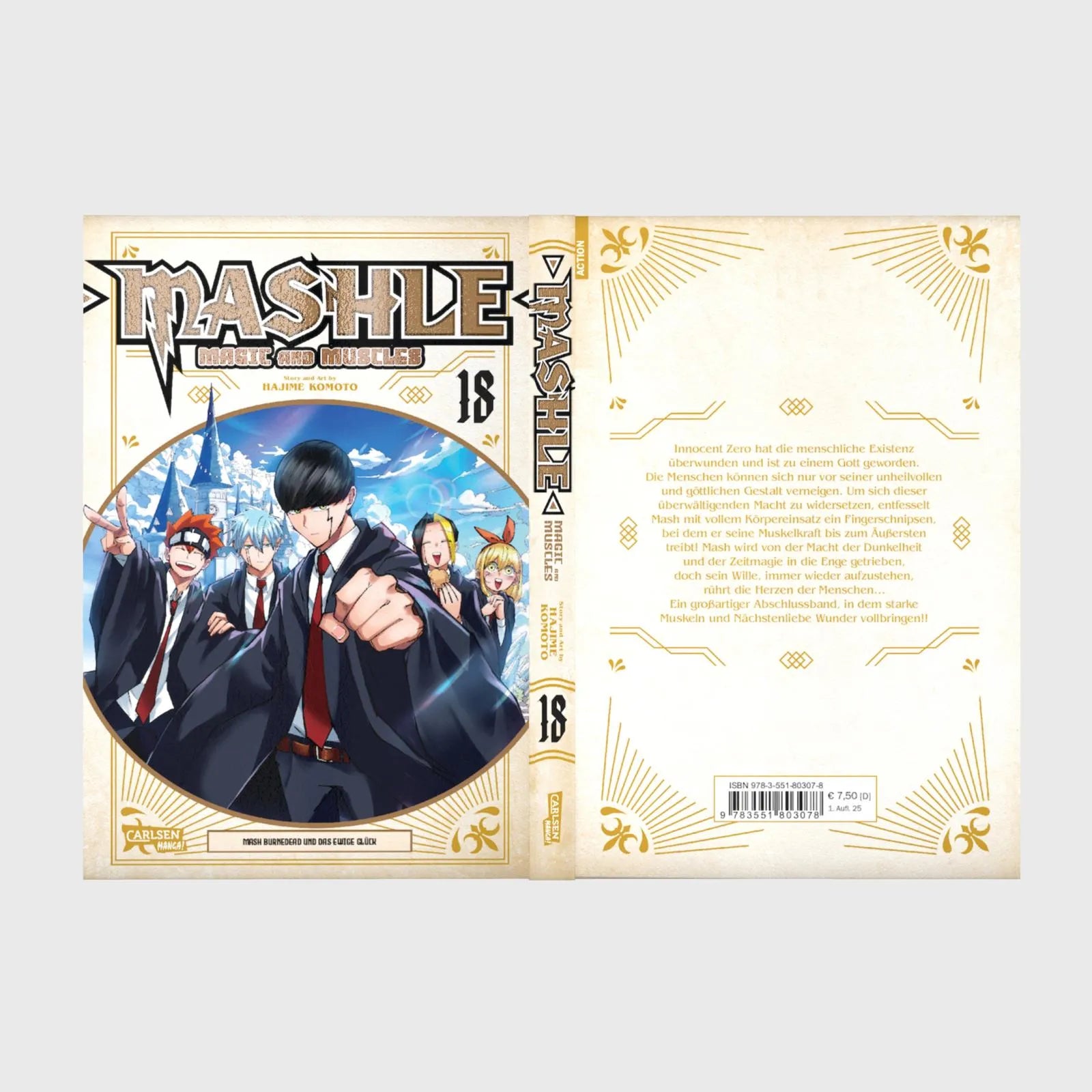 Detailansicht: Mashle: Magic and Muscles 18 (Taschenbuch)