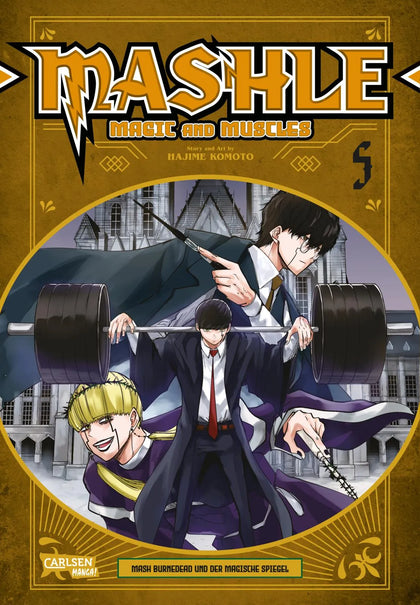 Buchcover von 'Mashle: Magic and Muscles 5' - Taschenbuch von Hajime Komoto
