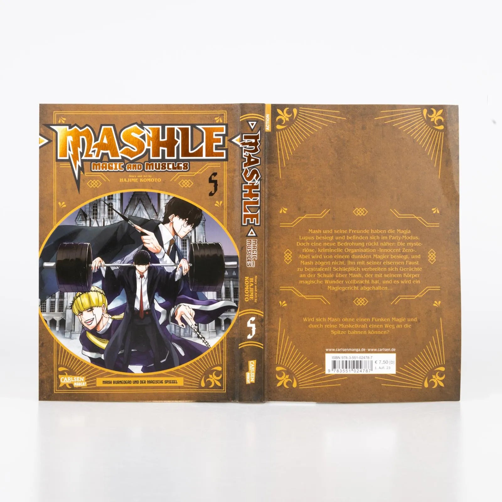 Produktansicht: Mashle: Magic and Muscles 5 (Taschenbuch)