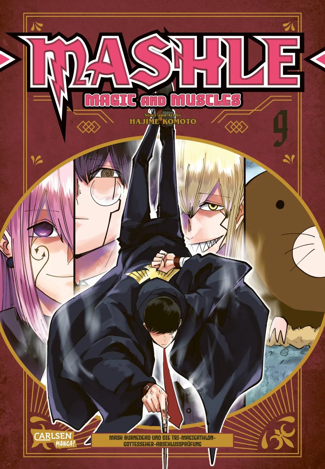 Buchcover von 'Mashle: Magic and Muscles 9' - Taschenbuch von Hajime Komoto