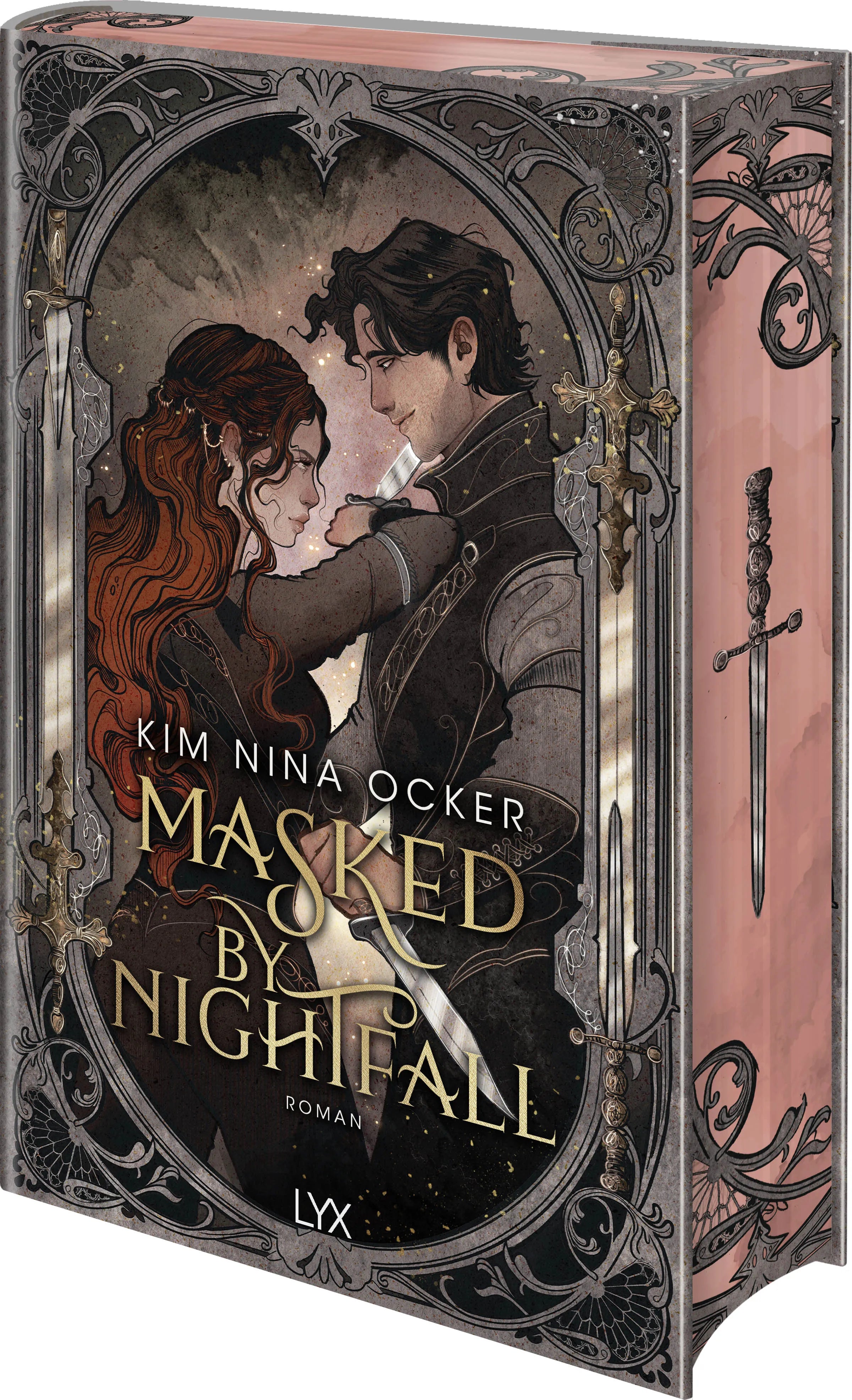 Buchcover von 'Masked by Nightfall' - Gebundene Ausgabe von Kim Nina Ocker