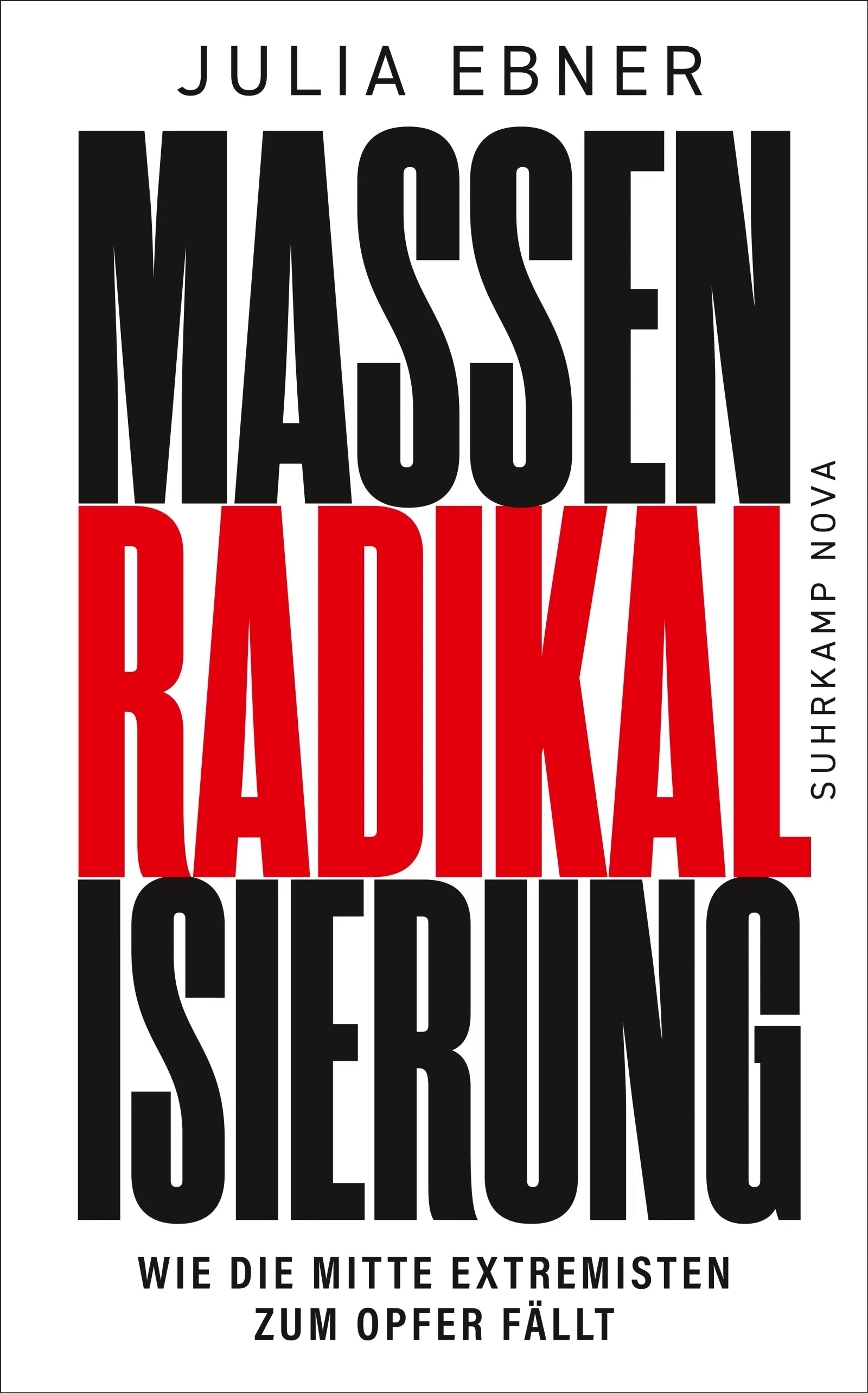 Cover: Massenradikalisierung (E-Book) von Julia Ebner