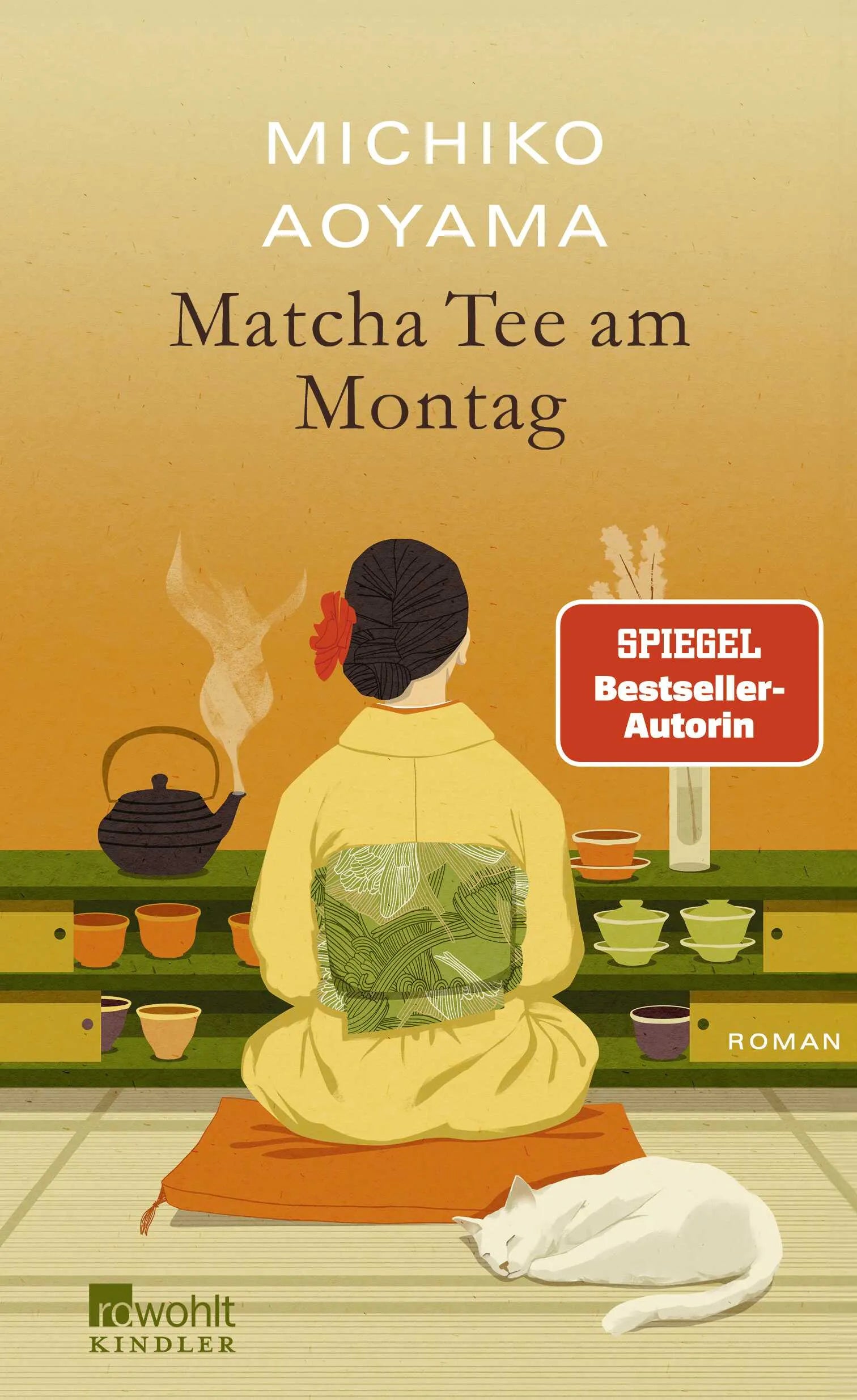 Buchcover von 'Matcha-Tee am Montag' - Gebundene Ausgabe von Michiko Aoyama