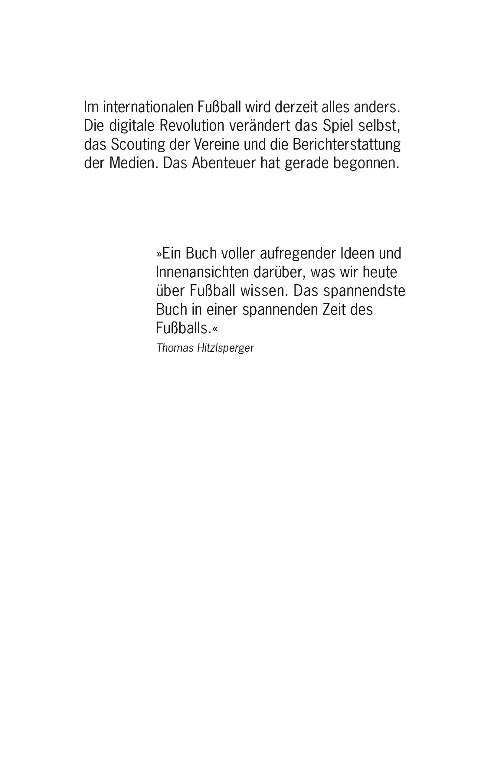 Buchrückseite von 'Matchplan' mit Klappentext - Paperback