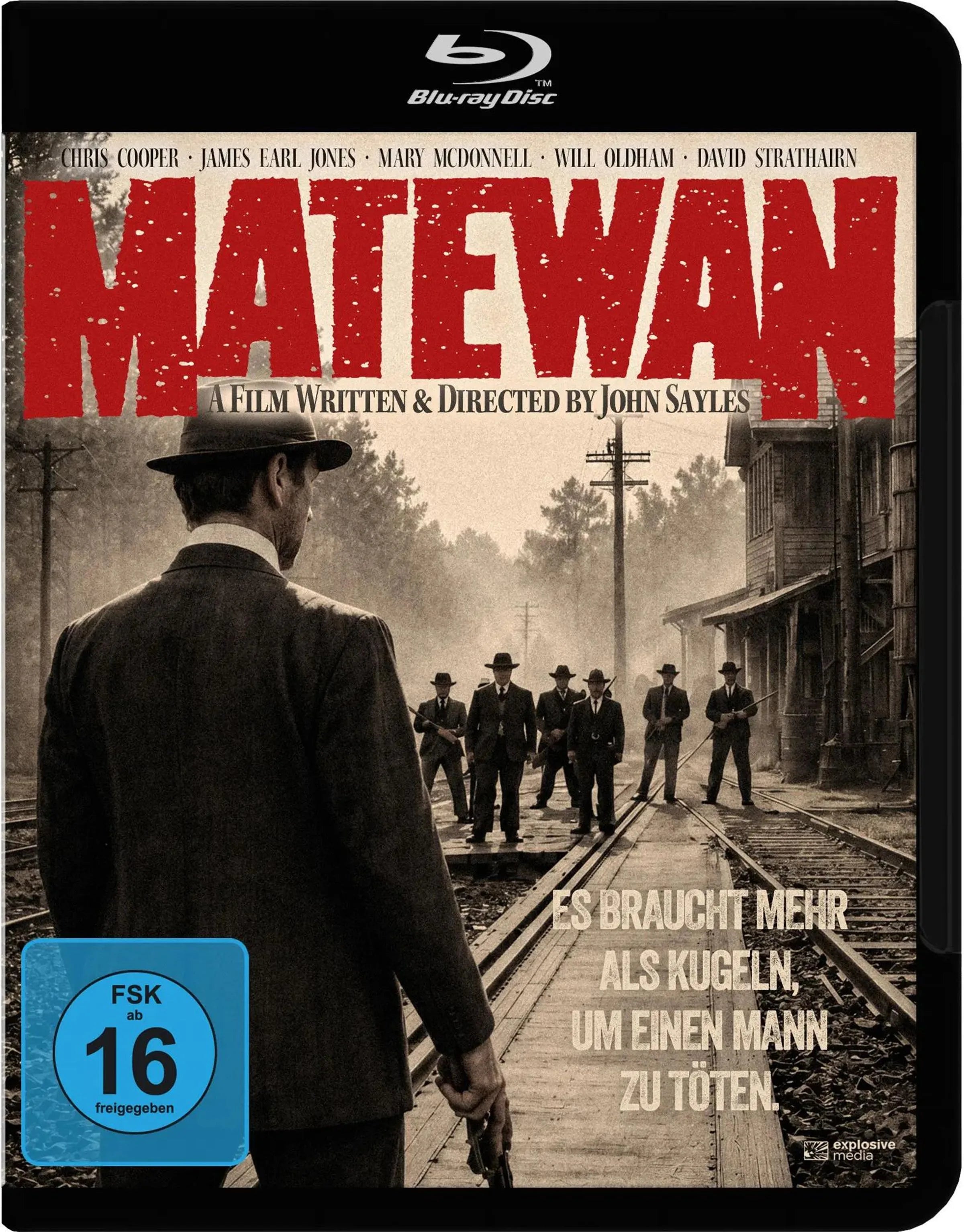 Blu-ray-Cover: Matewan. Regie: John Sayles