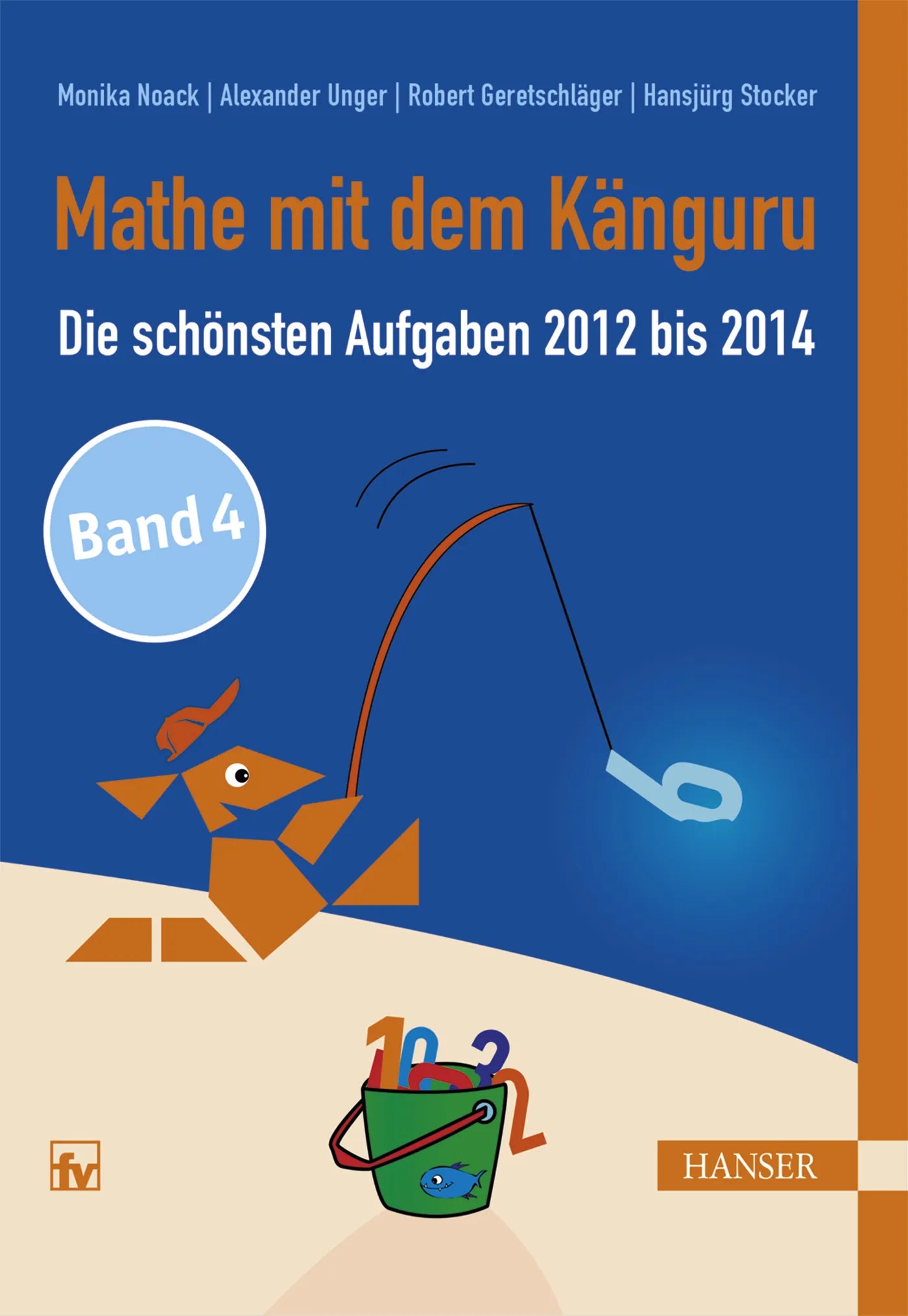 Buchcover von 'Mathe mit dem Känguru 4' - Gebundene Ausgabe von Monika Noack
