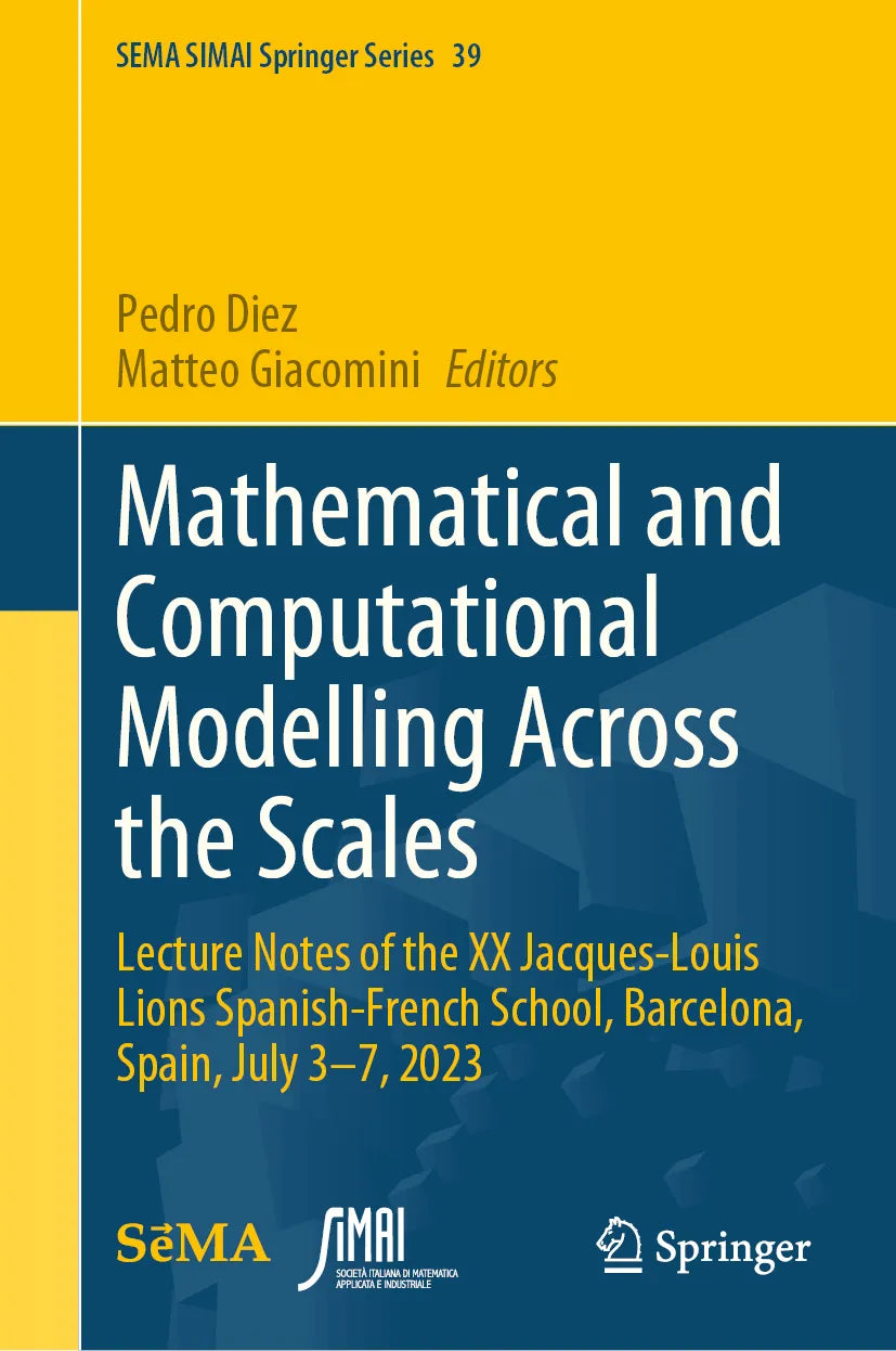 Cover: Mathematical and Computational Modelling Across the Scales (E-Book)