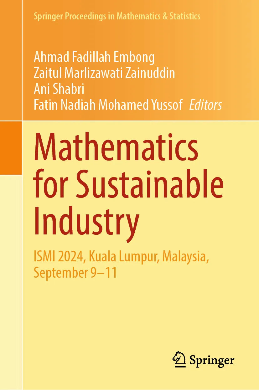 Cover: Mathematics for Sustainable Industry (E-Book)