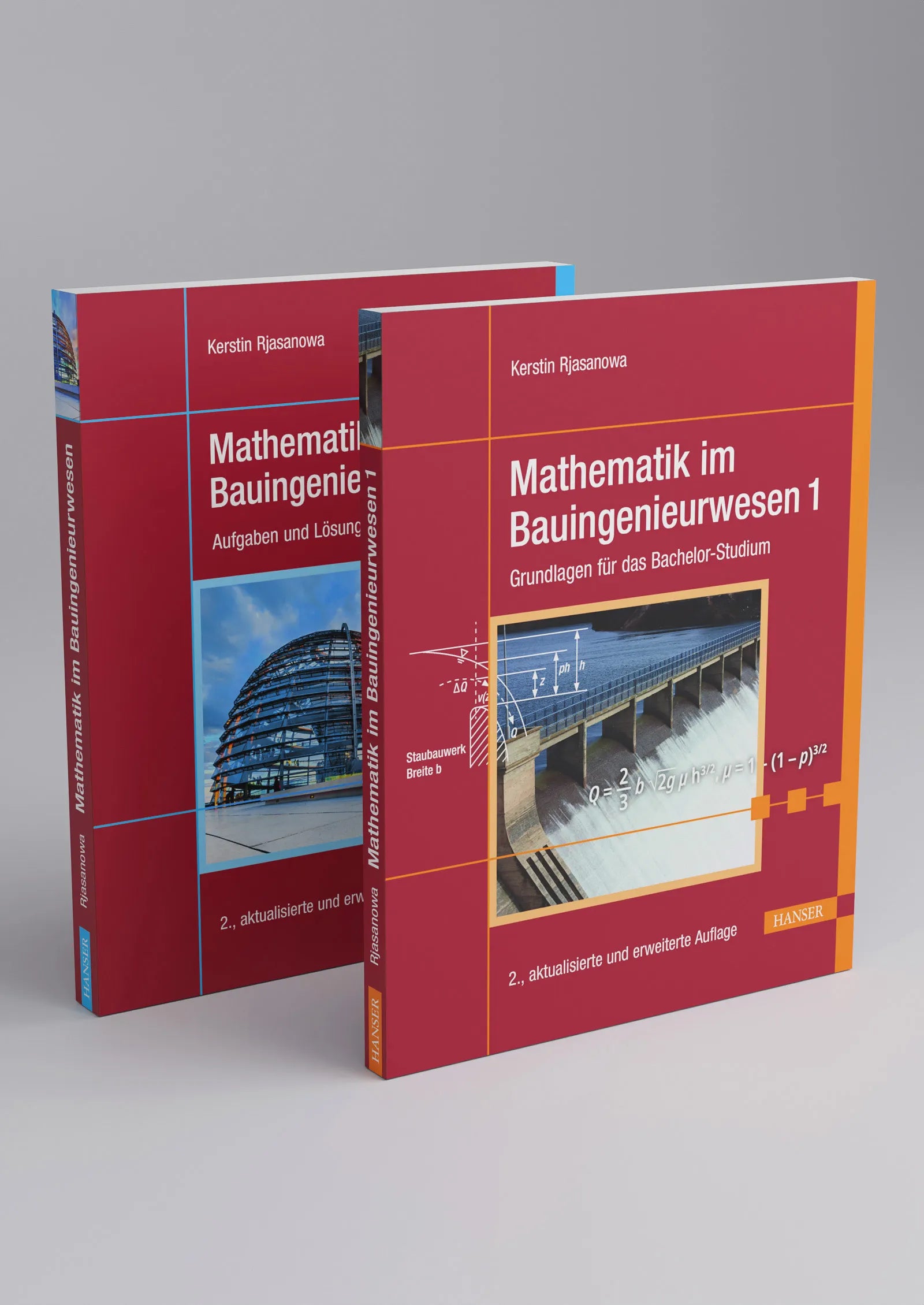 Buchcover von 'Mathematik im Bauingenieurwesen' - Gebundene Ausgabe von Kerstin Rjasanowa