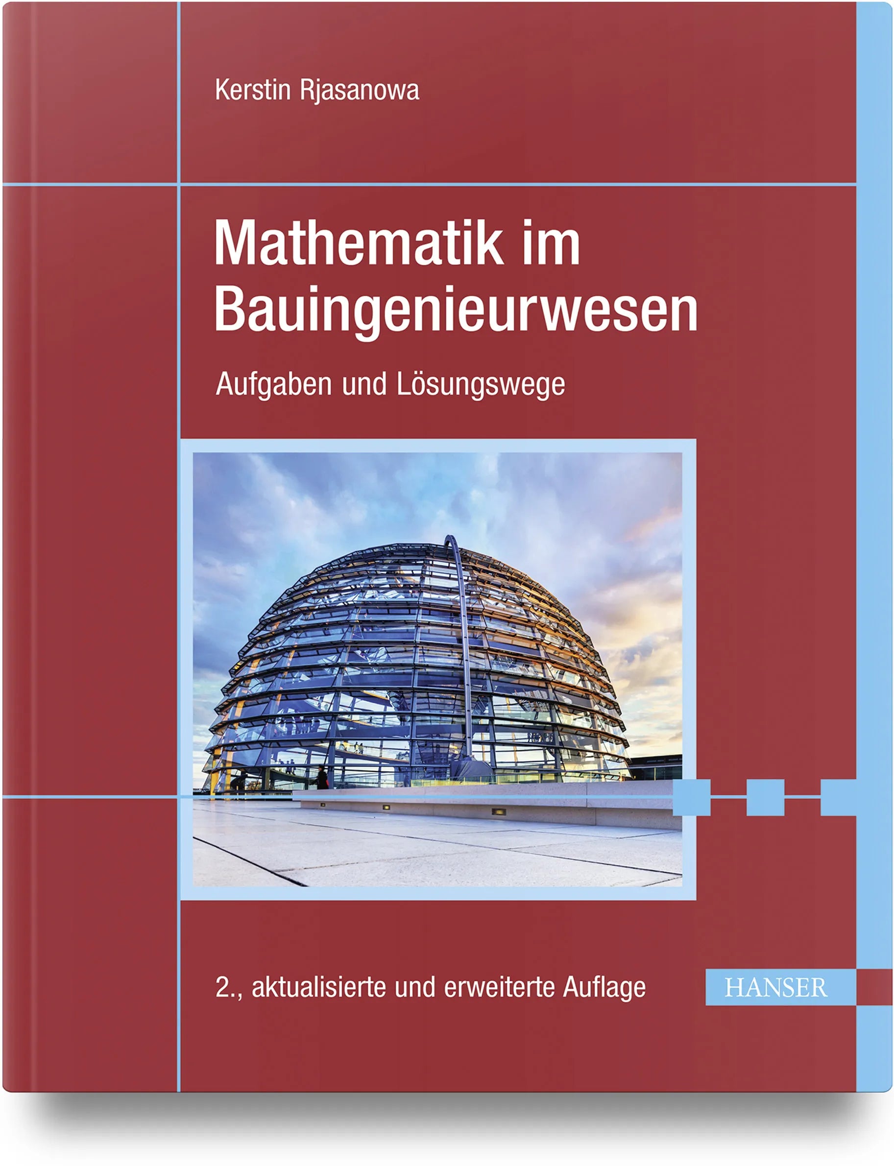 Buchcover von 'Mathematik im Bauingenieurwesen' - Gebundene Ausgabe von Kerstin Rjasanowa
