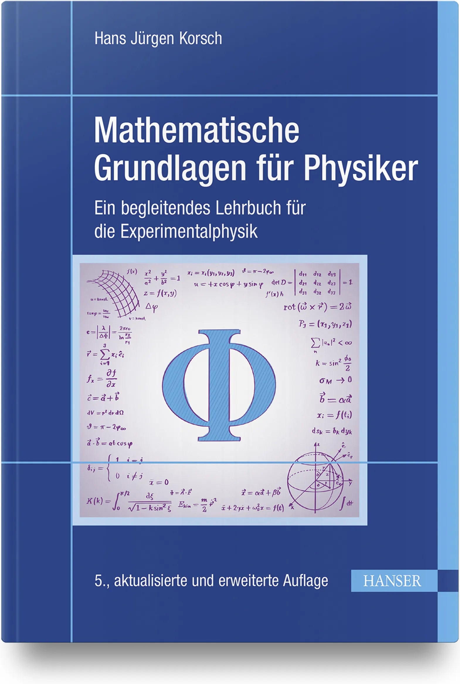 Buchcover von 'Mathematische Grundlagen für Physiker' - Gebundene Ausgabe von Hans Jürgen Korsch