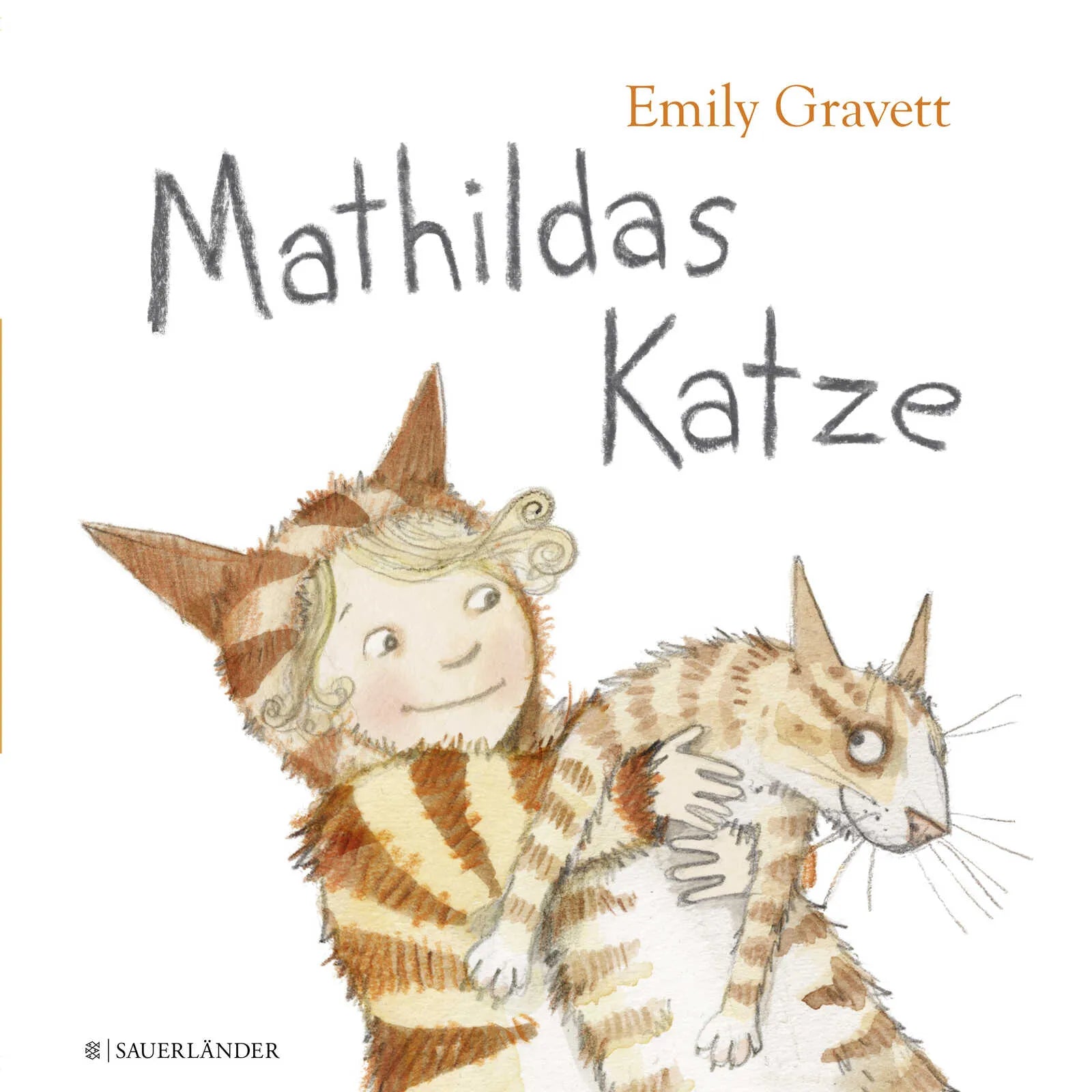 Buchcover von 'Mathildas Katze' - Gebundene Ausgabe von Emily Gravett