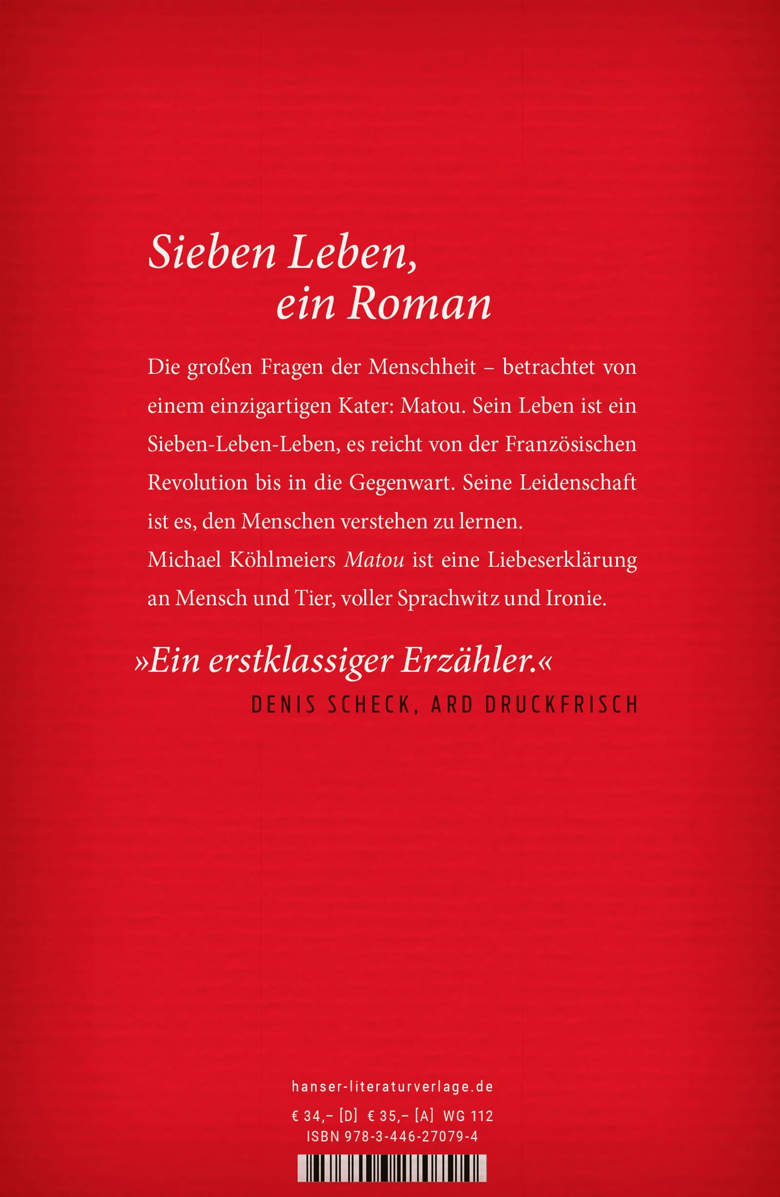 Produktansicht: Matou (Gebundene Ausgabe)