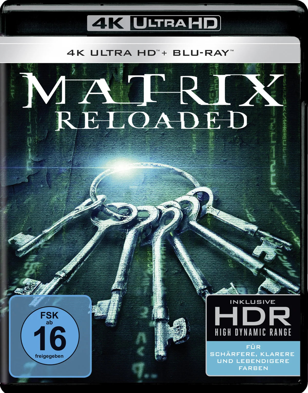 Matrix Reloaded  (4K Ultra HD) (+ BR) - Blu-ray 4K Ultra HD