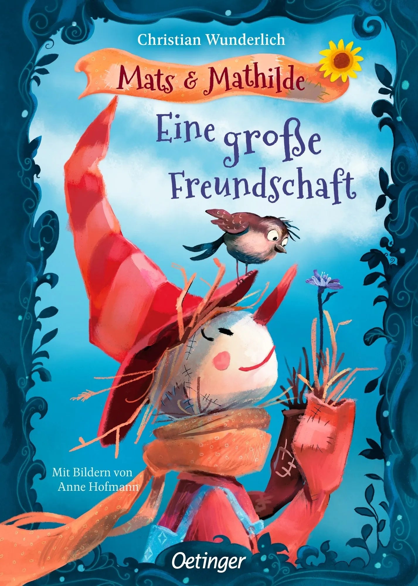 Buchcover von 'Mats und Mathilde 1. Eine große Freundschaft' - Gebundene Ausgabe von Christian Wunderlich