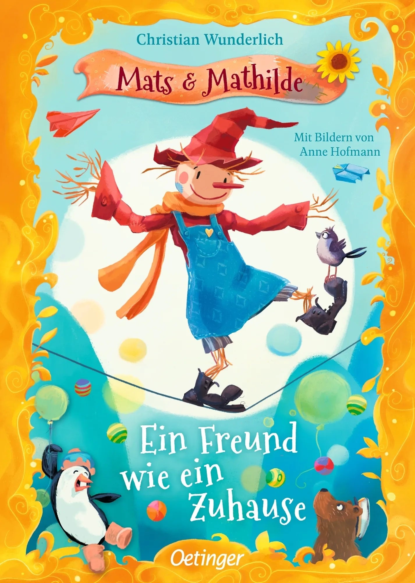 Buchcover von 'Mats und Mathilde 3. Ein Freund wie ein Zuhause' - Gebundene Ausgabe von Christian Wunderlich