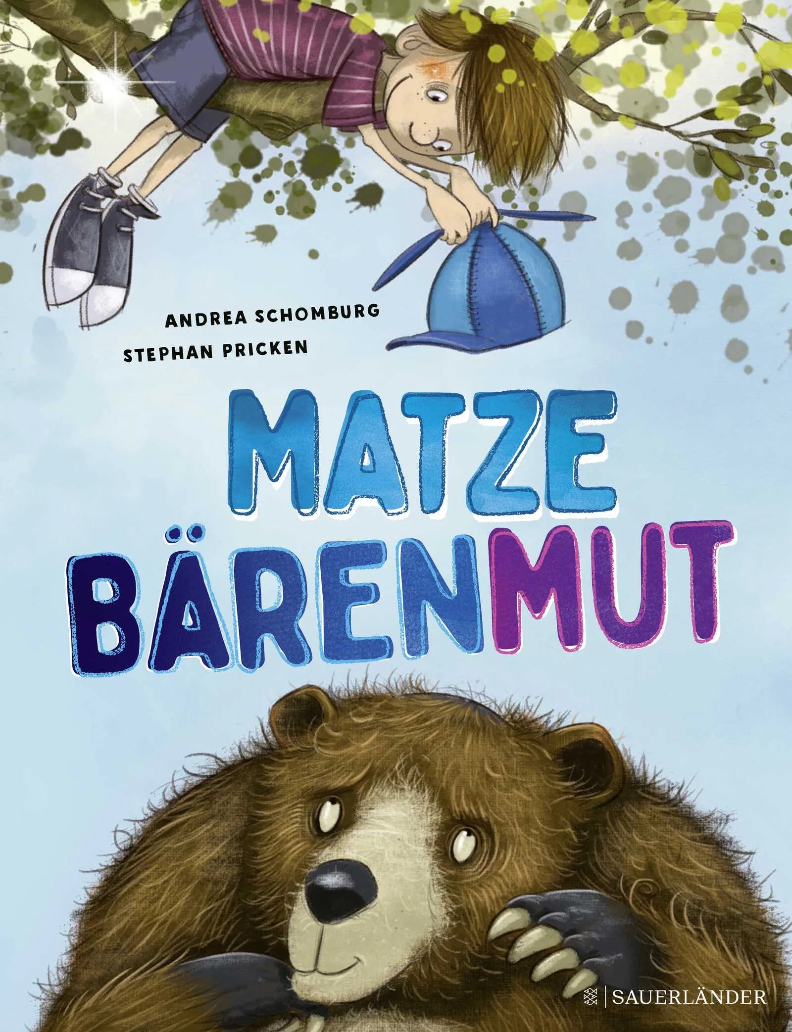 Buchcover von 'Matze Bärenmut' - Gebundene Ausgabe von Andrea Schomburg