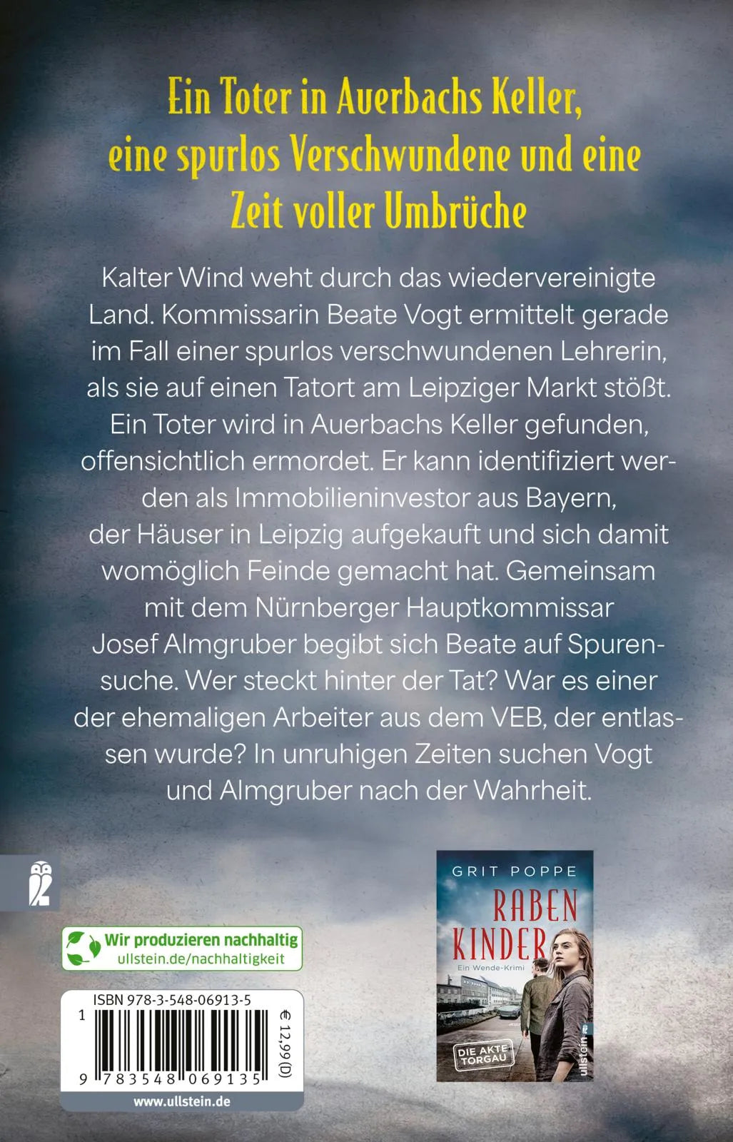 Rückseite: Mauer des Schweigens. Die Akte Leipzig (Taschenbuch)