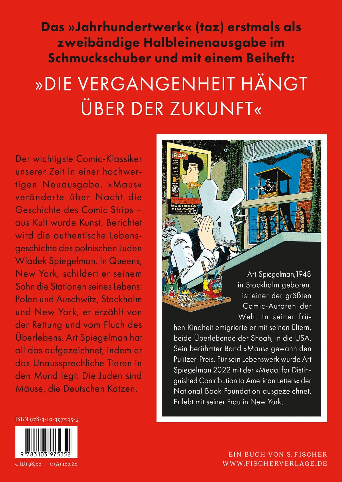 Rückseite: Maus (Hardcover)