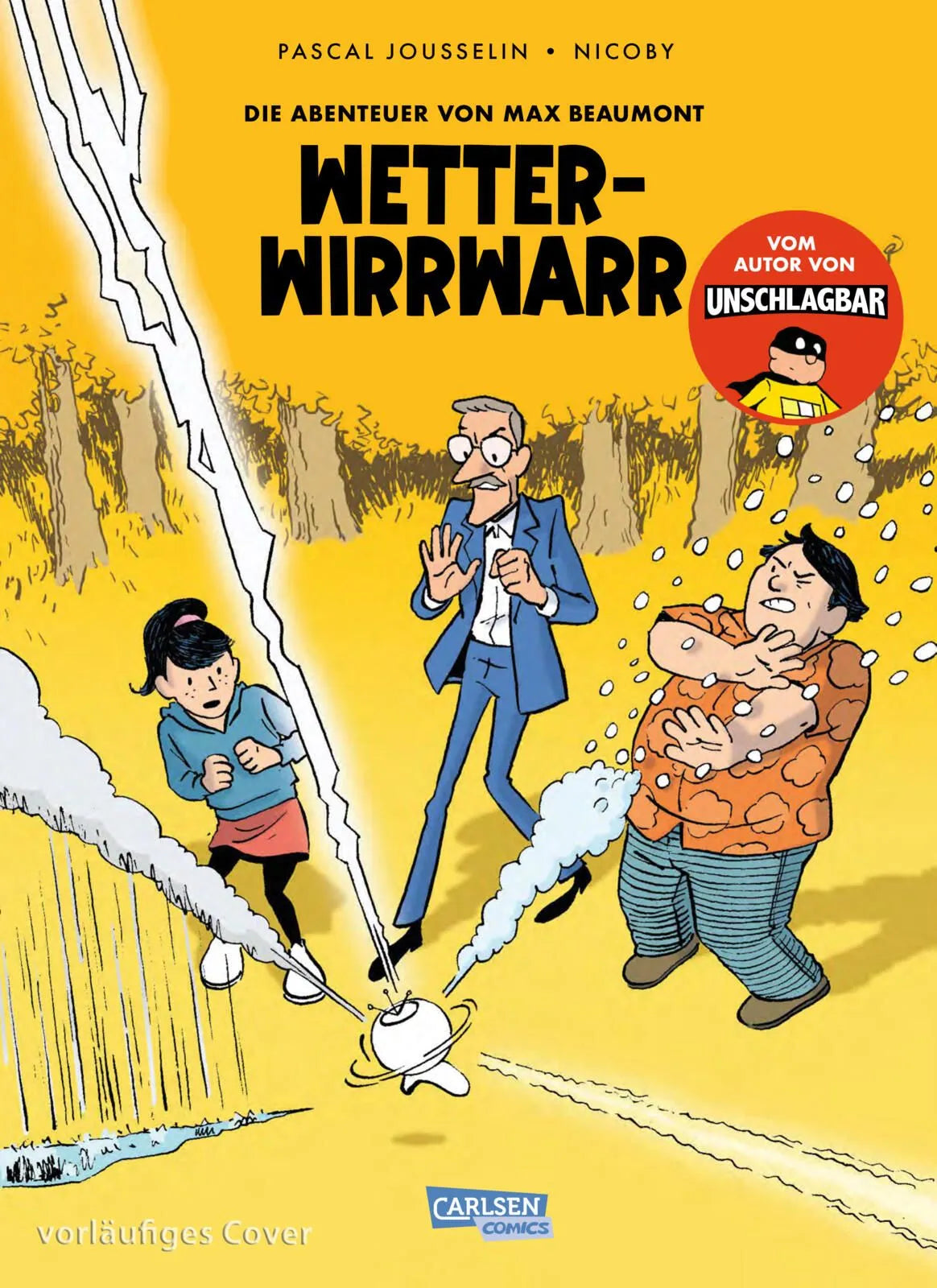 Cover: Max Beaumont 1: Wetterwirrwarr (Taschenbuch) von Pascal Jousselin