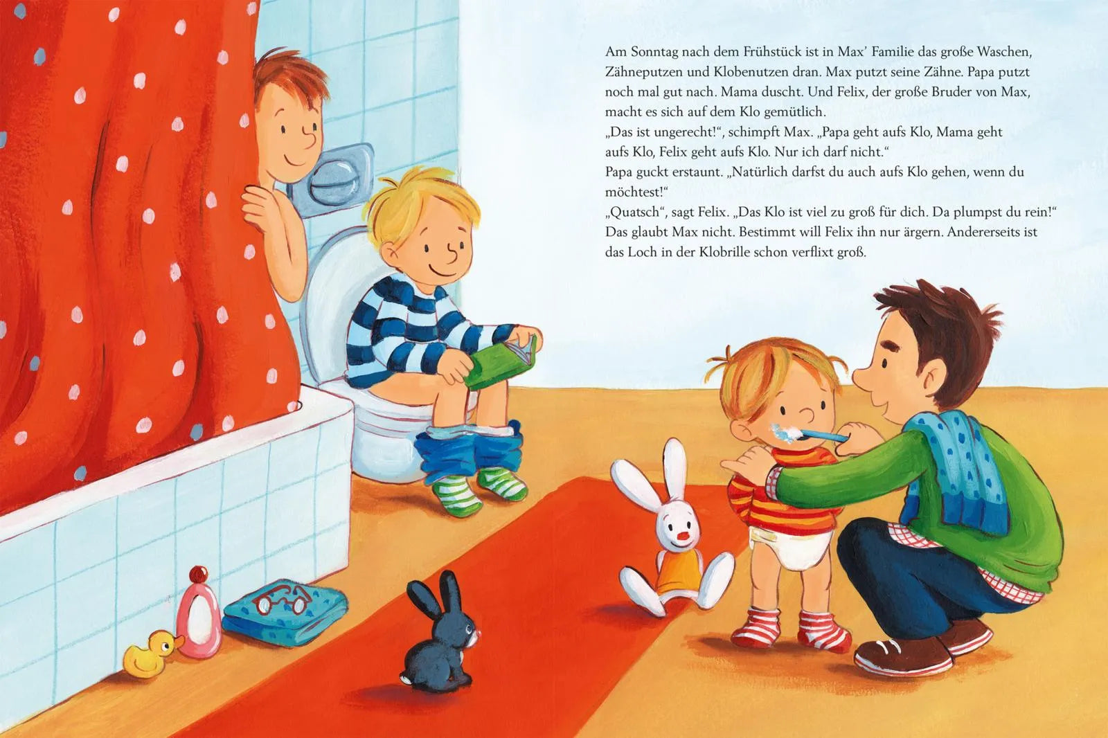 Produktansicht: Max-Bilderbücher: Max geht aufs Klo (Gebundene Ausgabe)